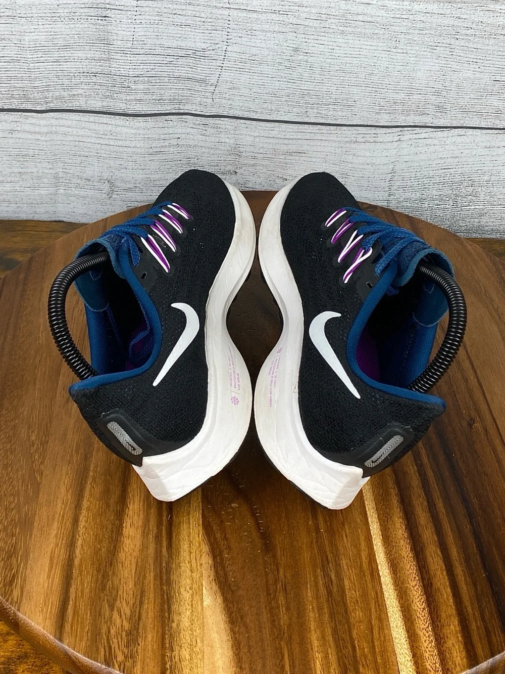 Air Zoom Pegasus 36 Black Valerian Blue Running Shoe AQ2210-012 Women’s Size 7